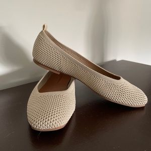 Lucky Brand Nude Daneric Knit Flats